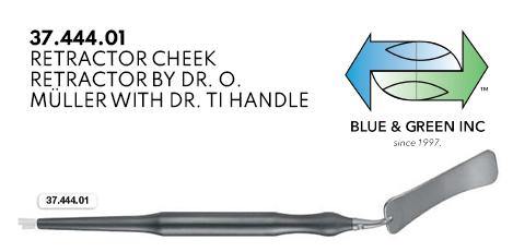 Vestibulum Retractor (37.444.01) Retractors - Blue & Green Inc.