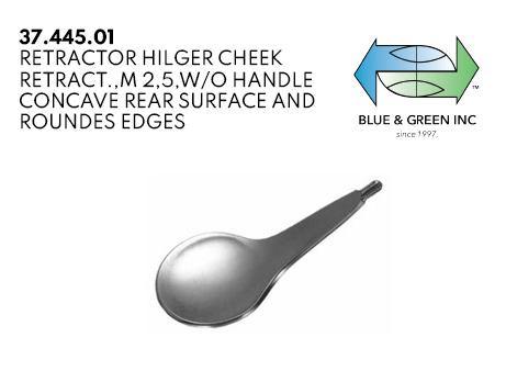 Hilger Cheek Retractor (37.445.01) Retractors - Blue & Green Inc.