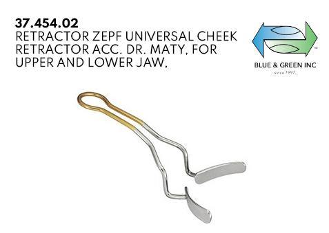 Maty Cheek and Lip Retractor for children (37.454.02) Retractors - Blue & Green Inc.