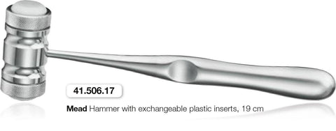 Mead Hammer /w exchangeable plastic inserts (41.506.17) Hammer - Blue & Green Inc.