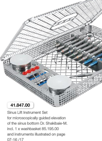 Sinus Lift Instrument Set (41.847.00) Sinus Lift - Blue & Green Inc.