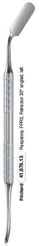 Prichard Periosteal Elevator, Angled Left (41.878.13) Elevator - Blue & Green Inc.
