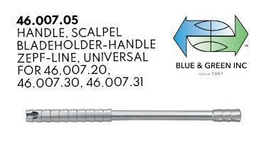 3D-Blade Holder 12.5cm (46.007.05) Blade Holder - Blue & Green Inc.