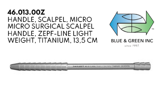 Mini Blade Holder (46.013.00Z) - Blue & Green Inc.