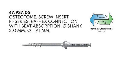 Osteotome (47.937.05) Implant Tools - Blue & Green Inc.