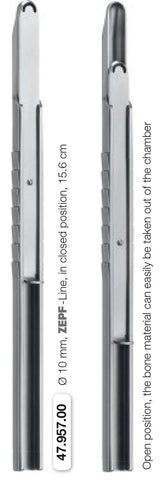 Bone Scraper w/ Exchangeable Blade (47.957.00) Bone Scraper - Blue & Green Inc.