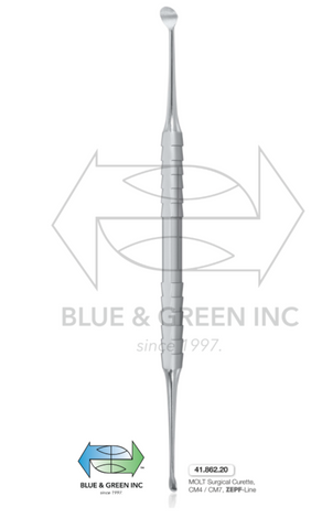 MOLT Periosteal Elevator, Surgical Curette (41.862.20)Helmut Zepf