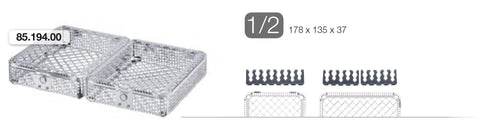 High Profile Hygiene Washtray, 178 x 135 x 37 (85.194.00) Cassette - Blue & Green Inc.