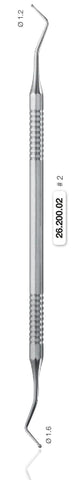 Ball Shaped Plugger, Double Ended (26.200.02) 1.6mm and 1.2mmHelmut Zepf