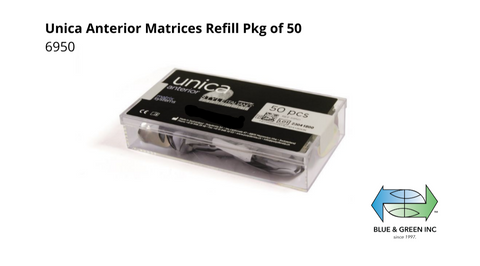 Unica Anterior Matrices Refill Pkg of 50 (6950)Polydentia
