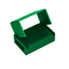 HP Aluminum Bur Blocks - 15 Holes (40.110.007) - Blue & Green Inc.
