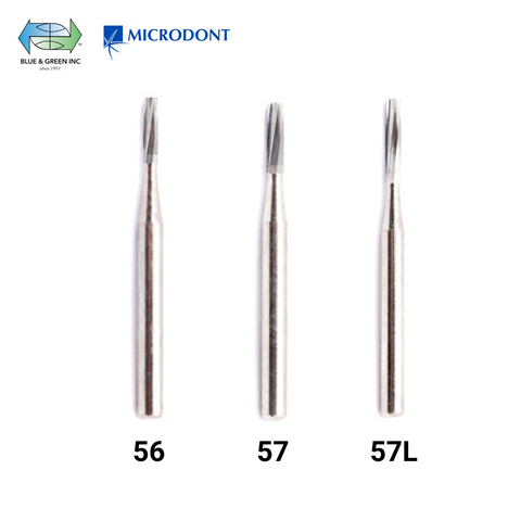 Carbide Bur FG - Fissure - Blue & Green Inc.