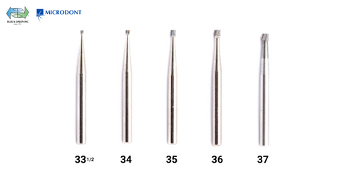 Carbide Bur FG - Inverted Cone - Blue & Green Inc.