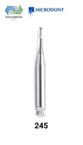 Carbide Bur RA - Amalgam Preparation (245) - Blue & Green Inc.