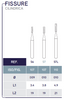 Carbide Bur FG - Fissure - Blue & Green Inc.