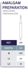 Carbide Bur RA - Amalgam Preparation (245) - Blue & Green Inc.