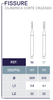 Carbide Bur RA - Fissure - Blue & Green Inc.