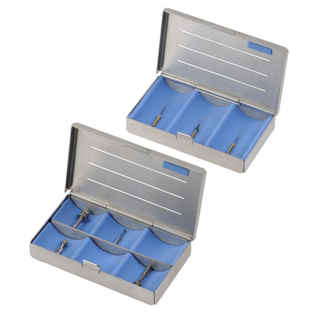 Divided Cassette 3/6 Compartments (182094, 182093) Compartment Box - Blue & Green Inc.