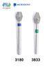 Diamond Bur FG - Double Cone - Blue & Green Inc.