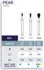 Diamond Bur FG - Pear - Blue & Green Inc.