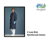 Surgical System Gown, Reinforced Cotton (C-Low Risk PPE 1 - 13688) surgical isolation gown - Blue & Green Inc.