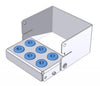 Multi Clip Holders 6 HOLES (205022) Bur Holder - Blue & Green Inc.