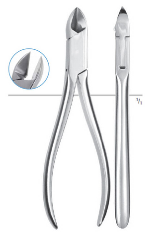 Forceps for cutting wire (Z300-B66) Forceps - Blue & Green Inc.