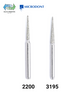 Sterilized Diamond Bur FG Safe Drill (Single Use) - Conical Torpedo (Pkg of 25) - Blue & Green Inc.