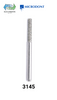 Sterilized Diamond Bur FG Safe Drill (Single Use) - Cylinder Round End (Pkg of 25) (3145) - Blue & Green Inc.