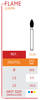 Sterilized Diamond Bur FG Safe Drill (Single Use) - Flame (Pkg of 25) (3118) - Blue & Green Inc.