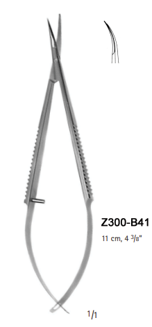 Micro Scissors, Spring Type CVD (Z300-B41)Chifa