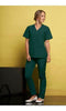 Acri (Uniforms for Ladies) - top and bottom Uniform - Blue & Green Inc.