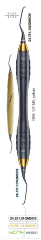 GRA 1/2 M5 Curette, Yellow (24.221.01GM5OX)Helmut Zepf