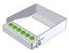 Plugin 6 for 70mm Burs (206004) Bur Holder - Blue & Green Inc.
