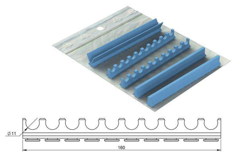 Silicone refill for: Cassette Mixed 28 x 18 (182087) Cassette - Blue & Green Inc.