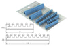 Silicone refill for: Easy-Clip Cassette - Blue & Green Inc.