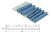 Silicone refill for: Easy-Clip Cassette - Blue & Green Inc.