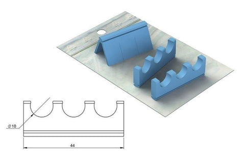 Silicone refill for: Easy-Clip Cassette - Blue & Green Inc.