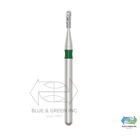 PIRANHA Diamond Bur STERILE #830-010C 25 Pack (91020-5) - Blue & Green Inc.