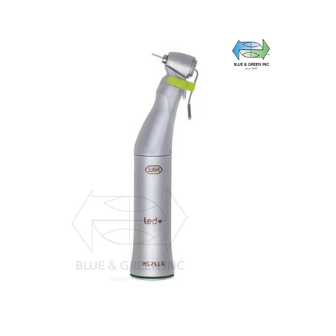 WS-75 L G Surgical contra-angle handpiece with push-button, mini LED+ and generatorw&h