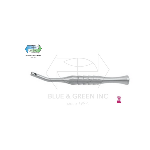 Bone Scraper II Handle, Angled (47.957.65)Helmut Zepf
