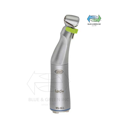 WS-56 L Surgical contra-angle handpiece with push-button and mini LED+w&amp;h