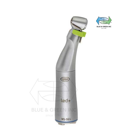 WS-56 L Surgical contra-angle handpiece with push-button and mini LED+w&h