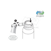 Oil Spray Cap with nozzle for straight and contra-angle handpieces - E-Type (02038200) - Blue & Green Inc.