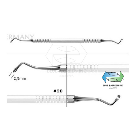 Excavator, 2.5mm (24.733.20) - Blue & Green Inc.