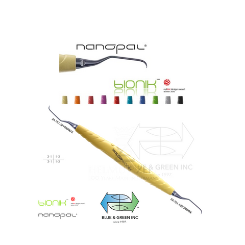 Special Curette Periodontal Gracey 1/2 M5 (24.201.01GM5OX) - Blue & Green Inc.
