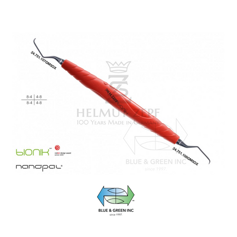 Special Curette Periodontal Gracey 7-8 (24.205.07GM5OX) - Blue & Green Inc.
