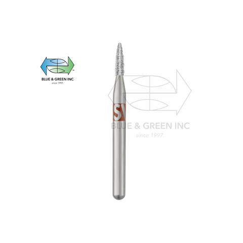 PIRANHA Diamond Bur STERILE 860-012F - Blue & Green Inc.