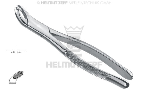Extracting forceps, American form, lower molars (14.017.00)