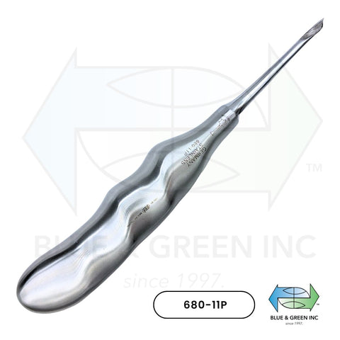 Root Elevator (680-11P) - Blue & Green Inc.